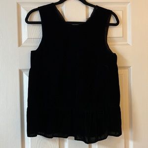 Black Velvet Jcrew Tank